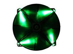 BitFenix 200mm LED Blæser - Grøn Lys til PC Ventilation