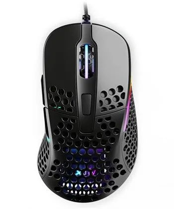 Xtrfy M4 RGB Gaming Mus - Sort