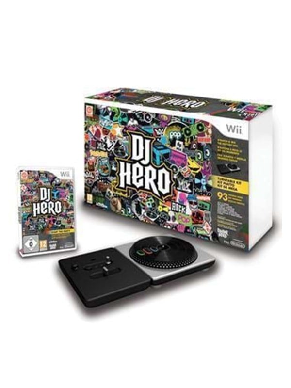 DJ Hero med Pladespiller Kit - Nintendo Wii Musikspil