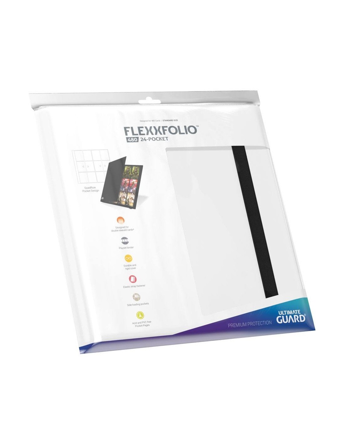 24-pocket 480 FlexxFolio - Kortmappe - Ultimate Guard Hvid