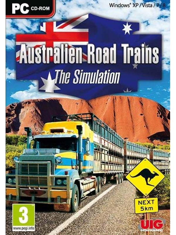 Australsk Road Trains Simulator 2014 - Spil til Windows