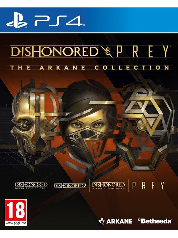 Dishonored & Prey: Arkane Samling - PS4 FPS Spil