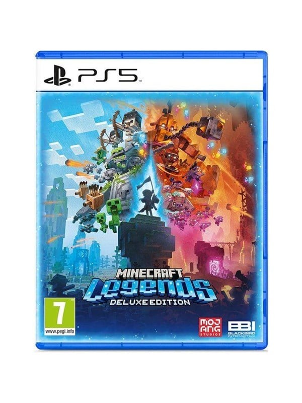 Minecraft Legends (Deluxe - Sony PlayStation 5 - Real Time Strategy