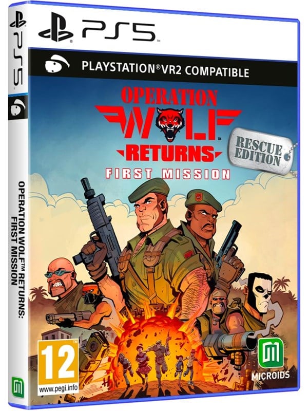Operation Wolf Returns: First Mission (Rescue Edition) (PSVR2) - Sony PlayStation 5 - Skydespil