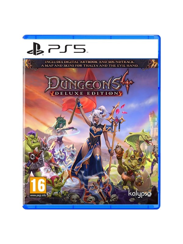 Dungeons 4 (Deluxe Edition) til PS5 – Strategispil i mørket