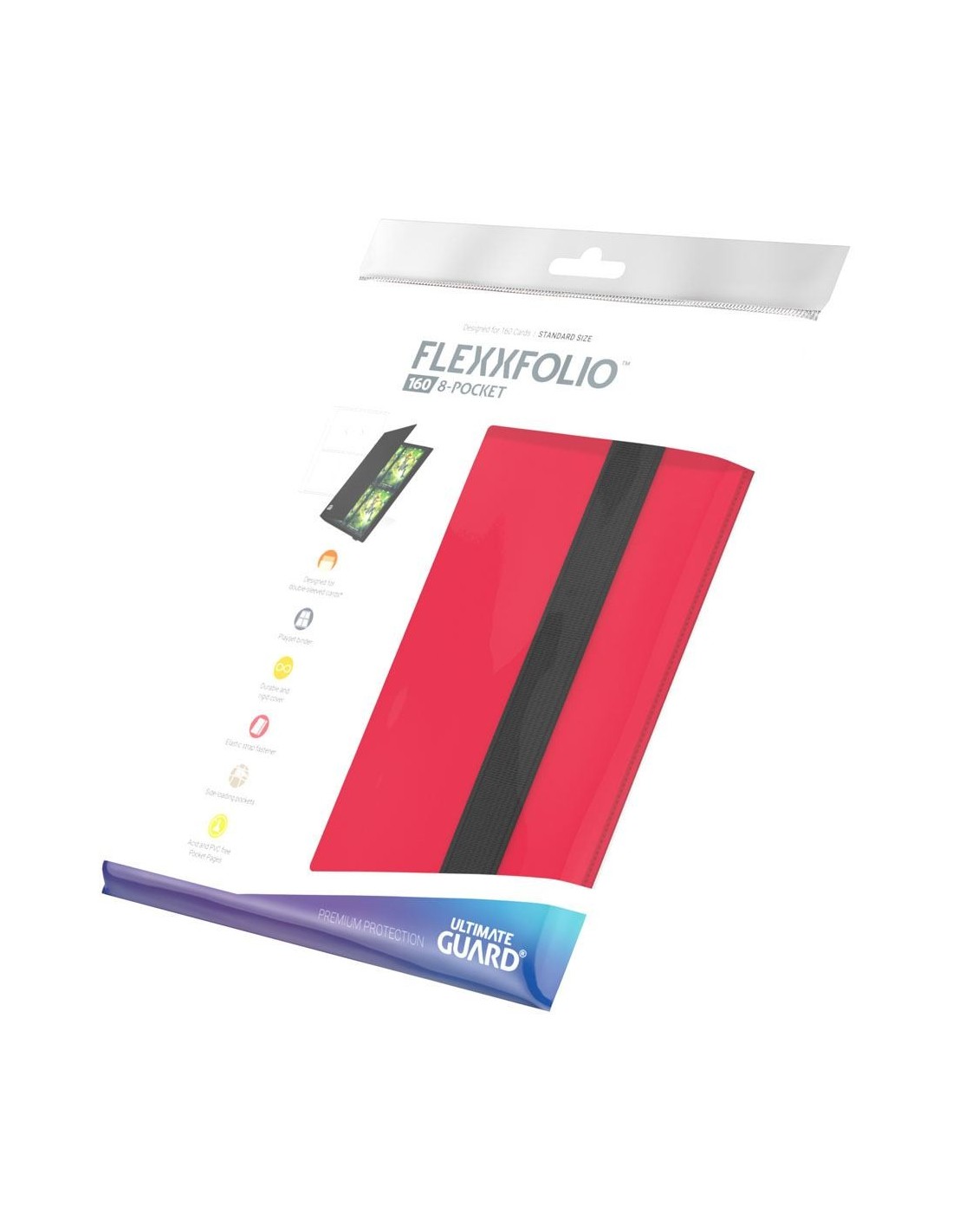 8-pocket 160 FlexxFolio - Kortmappe - Ultimate Guard Rød