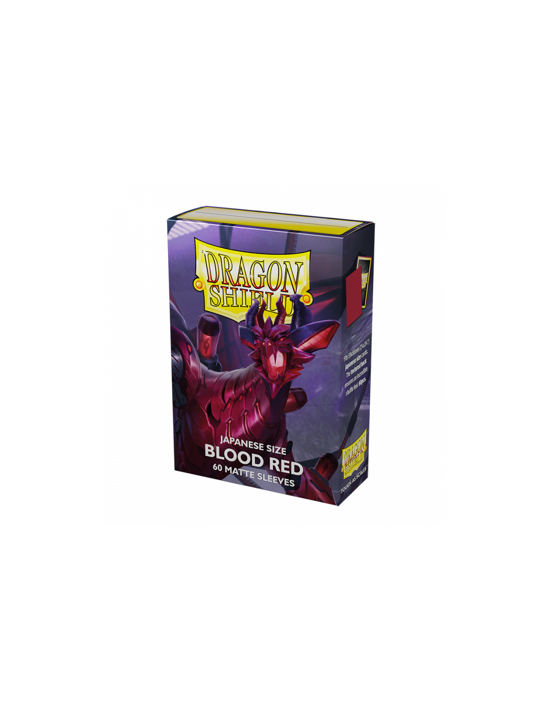 Matte Japanske Plastiklommer - Dragon Shield - 60 stk.