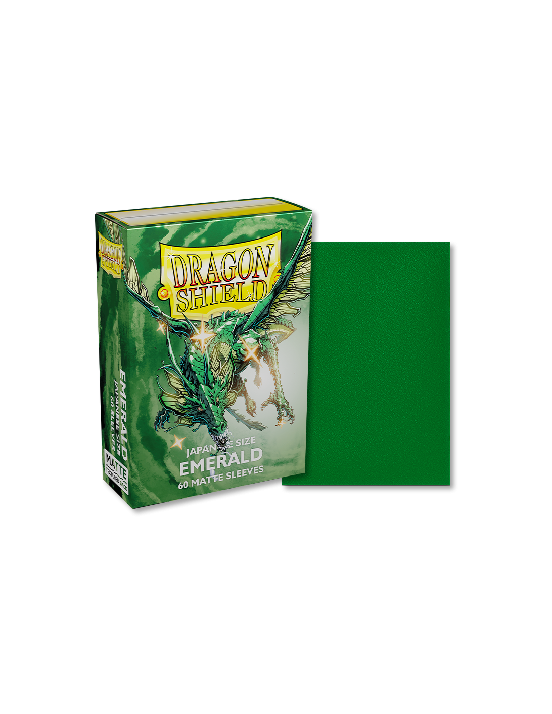Matte Japanske Plastiklommer - Dragon Shield 60 stk.