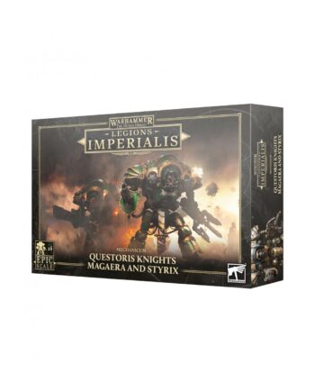 Questoris Knights Magaera And Styrix - Mechanicum - Legions Imperialis - Games Workshop