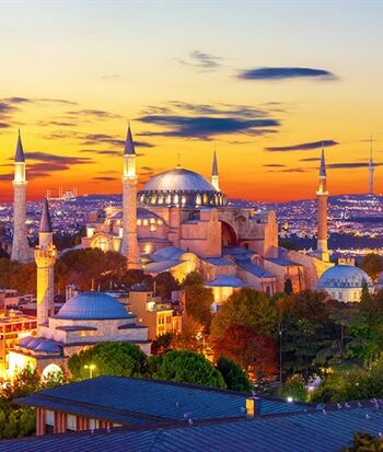 Hagia Sophia at Sunset, Istanbul