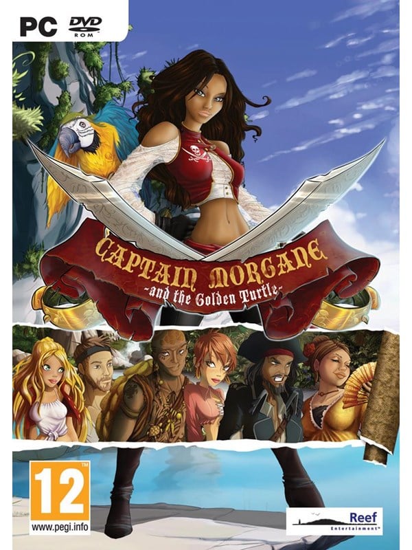 Captain Morgane og Den Gyldne Skildpadde - Eventyrspil til PC