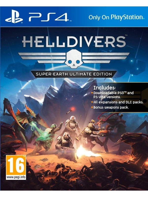 Helldivers: Super-Earth Ultimate Edition til PS4 - Actionspil