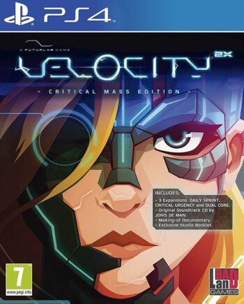 Velocity 2X - Critical Mass Edition - Sony PlayStation 4 - Platformer
