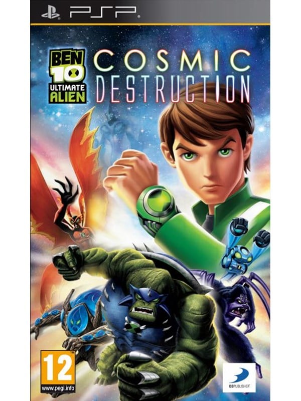 Ben 10 Ultimate Alien: Cosmic Destruction - PSP Actionspil!