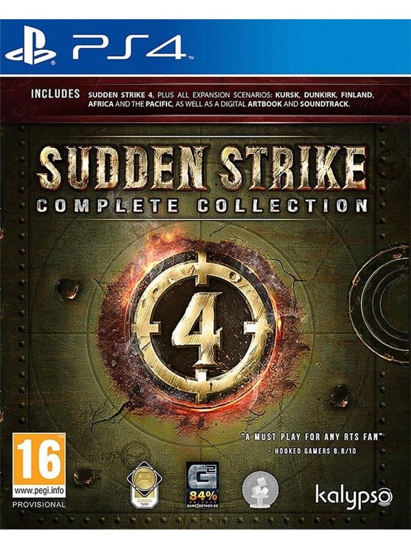Sudden Strike 4: Complete Collection - Sony PlayStation 4 - Strategi