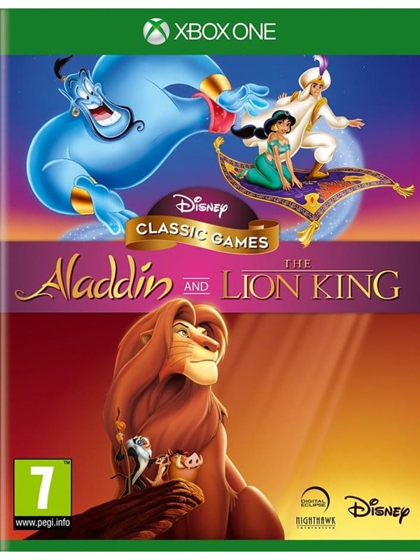 Disney Klassiske Spil: Aladdin & Løvernes Konge til Xbox One