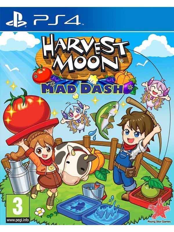 Harvest Moon: Mad Dash - Strategispil til PS4 på tilbud!
