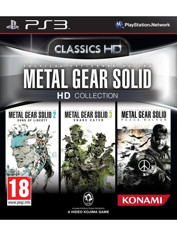 Metal Gear Solid: HD Collection til PlayStation 3 - Actionspil
