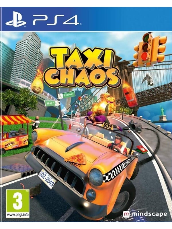 Taxi Chaos - Sony PlayStation 4 - Simulator