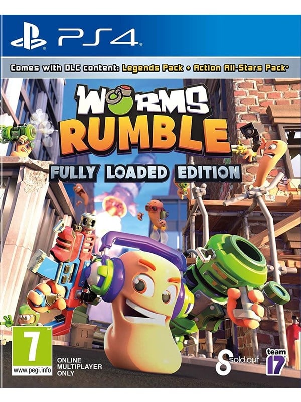 Worms Rumble - Fully Loaded Edition til PS4 - Actionfyldt spil