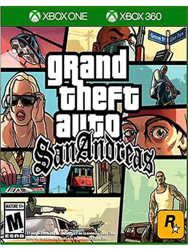 Grand Theft Auto: San Andreas - Microsoft Xbox 360 - Action