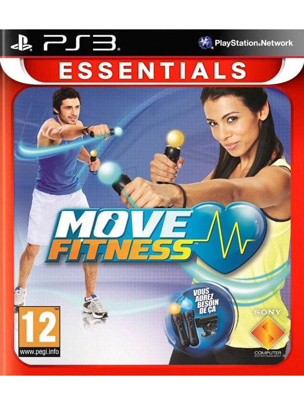Træningsspil: Move Fitness (Essentials) til PS3 - Sjov Motion