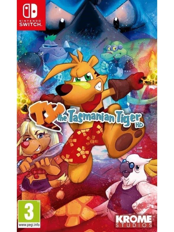 TY the Tasmanian Tiger HD – Platformspil til Nintendo Switch