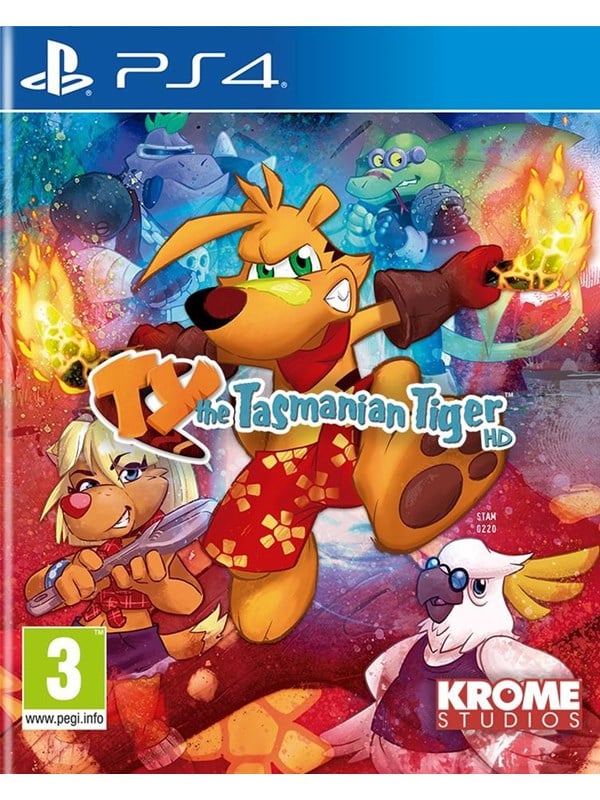 TY the Tasmanian Tiger HD - Platformspil til PS4 på udsalg!