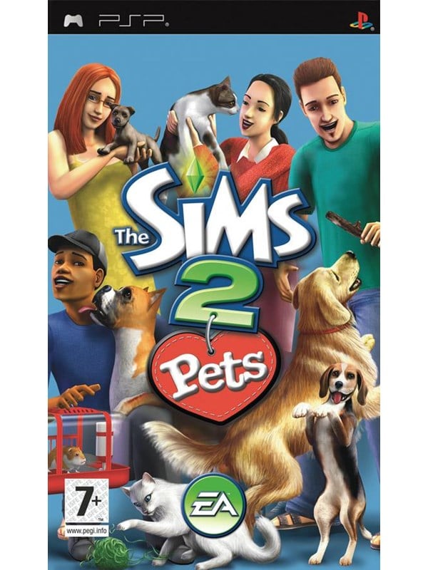 Sims 2: Pets (Essentials) til PSP – Livssimulationsspil på tilbud
