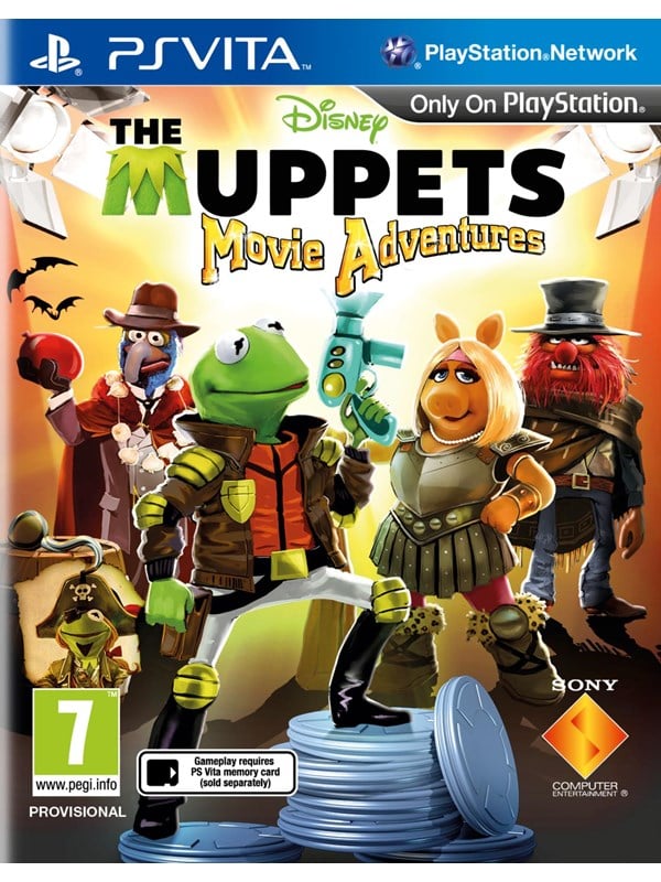 Muppets: Movie Adventures - Action/Adventure til PS Vita