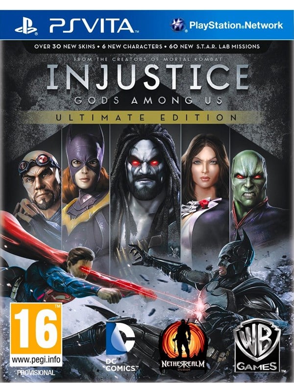 Injustice: Guderne blandt os - Ultimate Edition til PS Vita