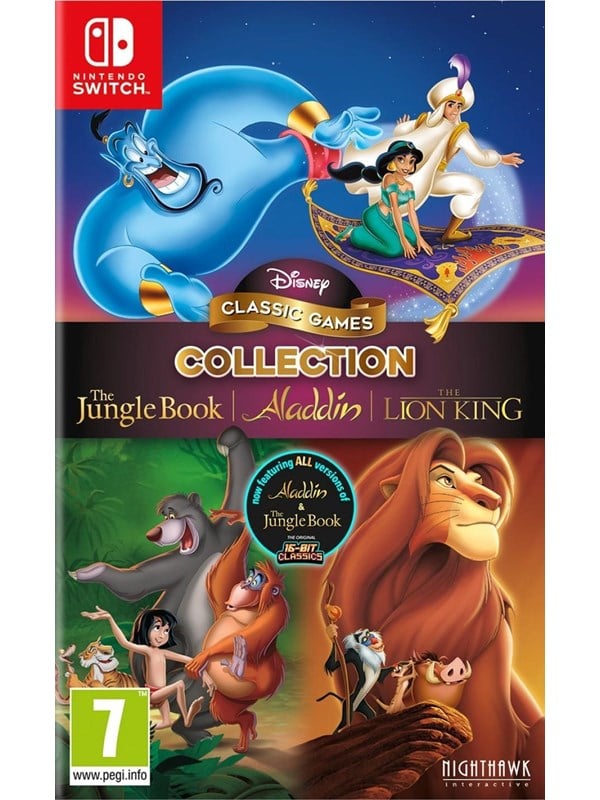 Disney Klassiske Spil: Aladdin, Løvernes Konge & Junglebogen