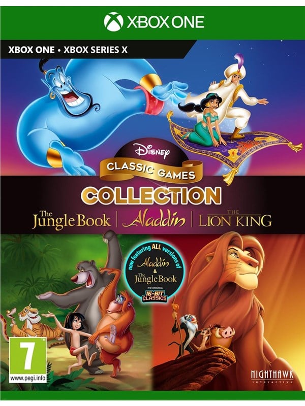 Disney Klassiske Spil: Aladdin, Løvernes Konge & Junglebogen