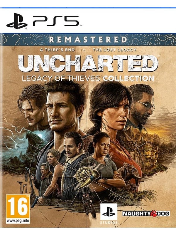 Uncharted: Legacy of Thieves Collection - Sony PlayStation 5 - Action/Adventure