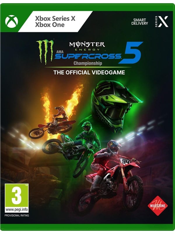 Monster Energy Supercross 5 – Racing Spil til Xbox One