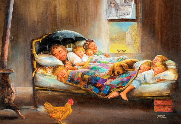 Home Sweet Home Puslespil - 1000 Brikker fra Anatolian