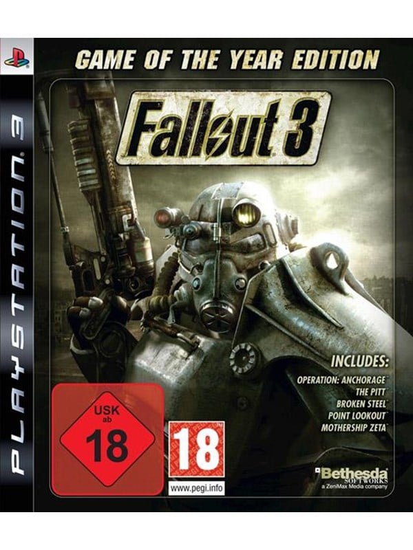 Fallout 3: Game of the Year Edition til PS3 - RPG Eventyr!