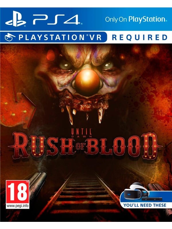 Until Dawn: Rush of Blood - PS4 VR-spil på tilbud!