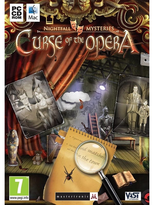 Nattens Mysterier: Operas Forbandelse - Puslespil til Windows