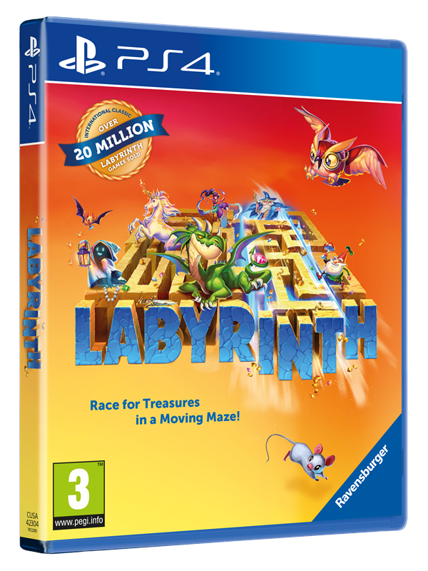 Ravensburger Labyrint - Familievenligt spil til PS4!