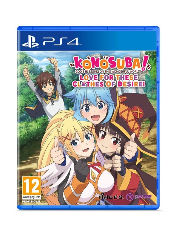 KONOSUBA: God&apos;s Blessing on This Wonderful World! Love for These Clothes of Desire! - Sony PlayStation 4 - Visual Novel