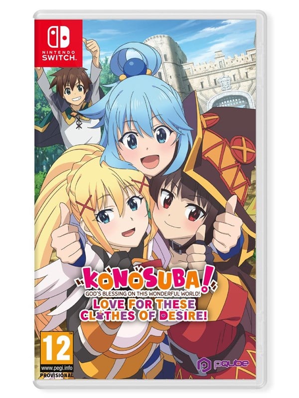 KONOSUBA: Guds velsignelse – Visual Novel til Switch