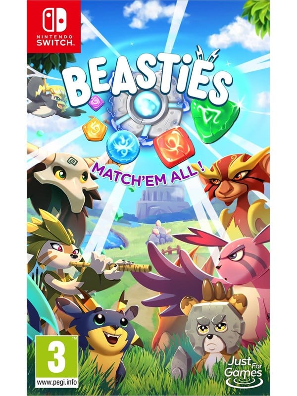 Beasties – Farverigt Puslespil til Nintendo Switch