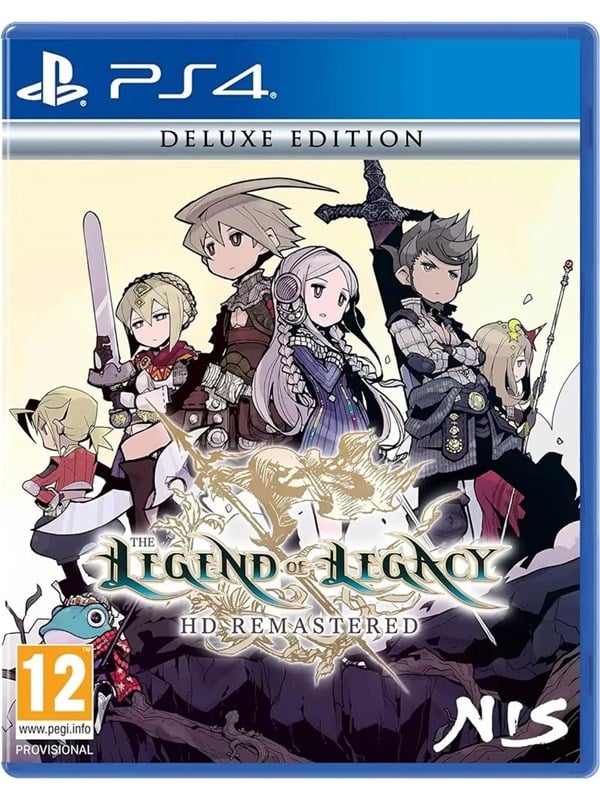 The Legend of Legacy HD Remastered (Deluxe) - PS4 RPG Spil