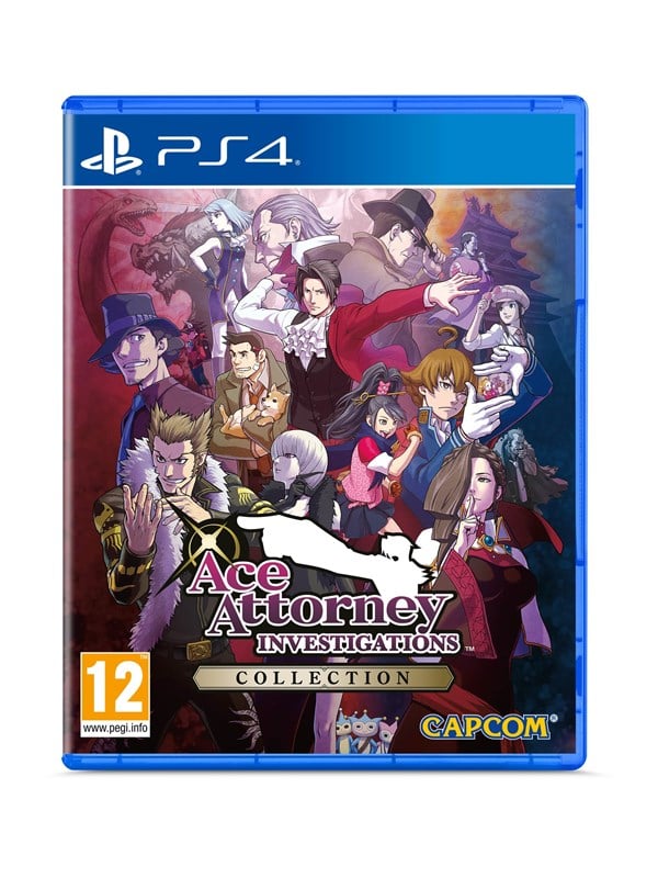Ace Attorney Investigations Collection til PS4 - Mysteriumsspil