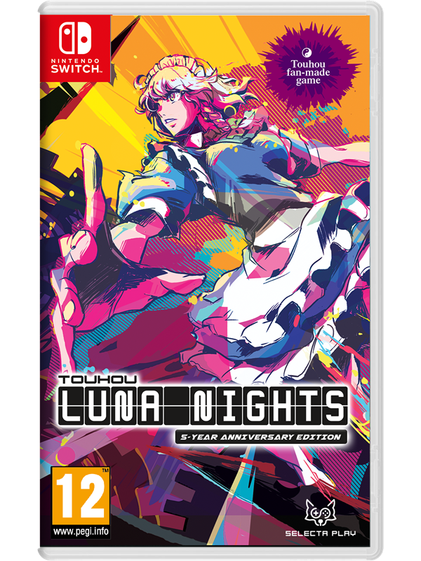 Touhou Luna Nights - 5-års Jubilæumsudgave til Nintendo Switch