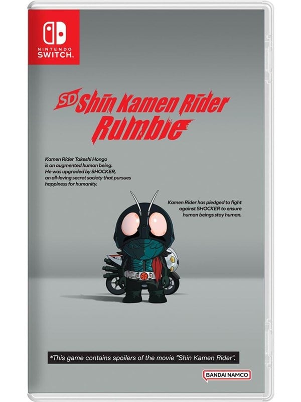 SD Shin Kamen Rider Rumble - Nintendo Switch Beat 'em Up Spil