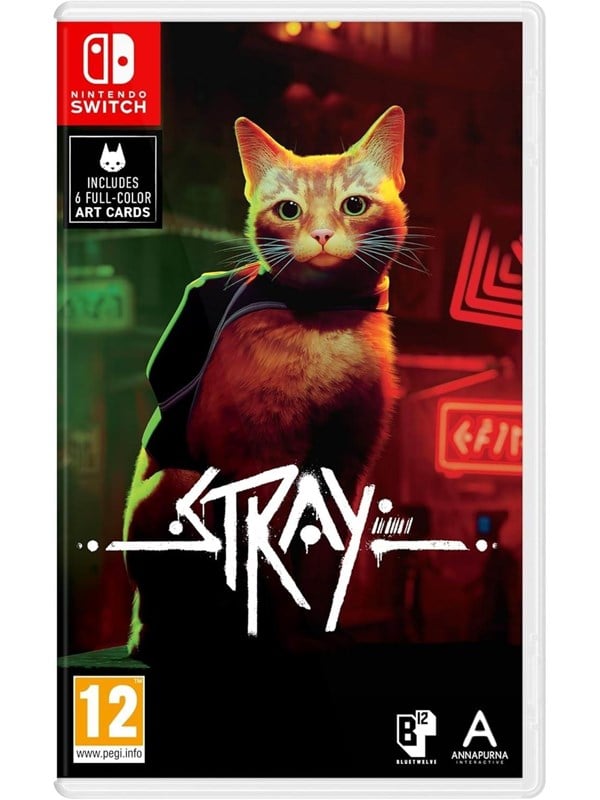 Stray – Nintendo Switch – Eventyrspil til Cyberbyen