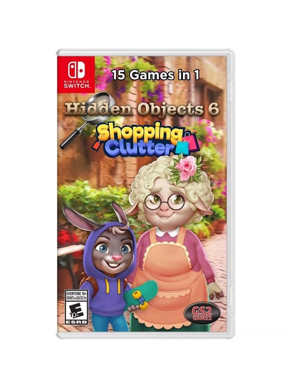 Hidden Objects Collection: Volume 6 - Shopping Clutters - Nintendo Switch - Puslespil