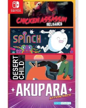 Akupara Action Pack til Nintendo Switch – Psykedelisk Eventyr